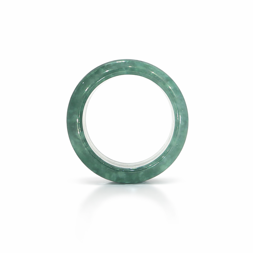 20.2mm A-Grade Natural Jadeite Band