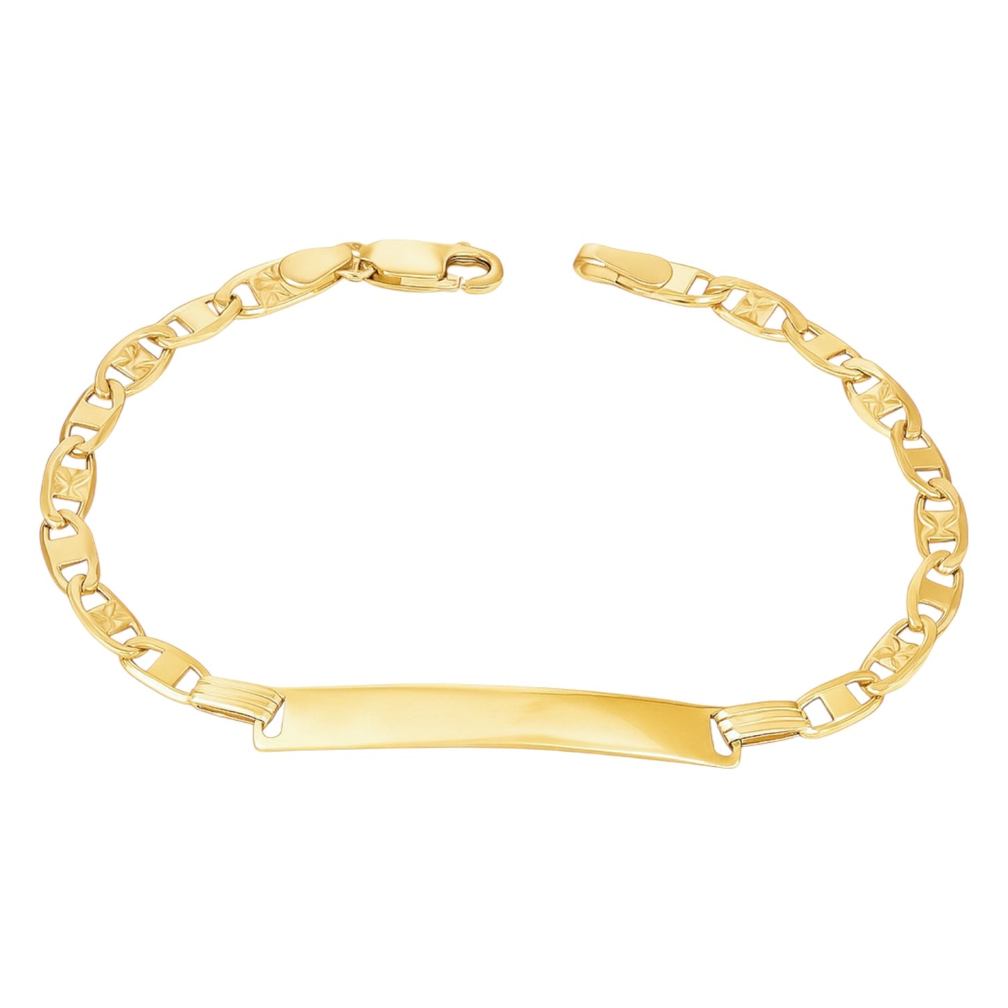 14k Valentino ID Bracelet - 7.5"