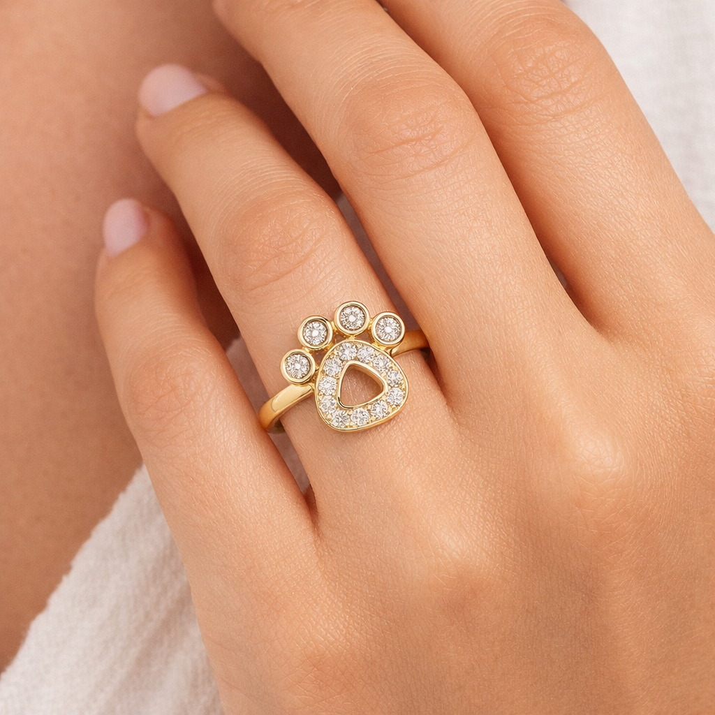 14k Gold Man's Best Friends Ring (0.40 tcw)