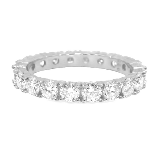 Eternal Radiance Moissanite Eternity Band (3.0tcw)