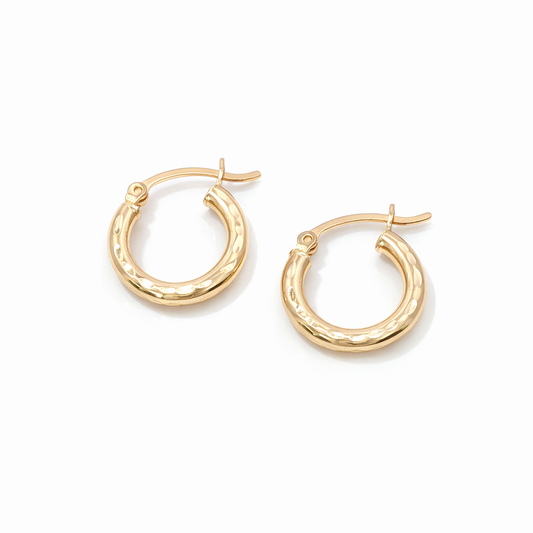 14k Gold Ear Cuff | Minimal Slip-On Design