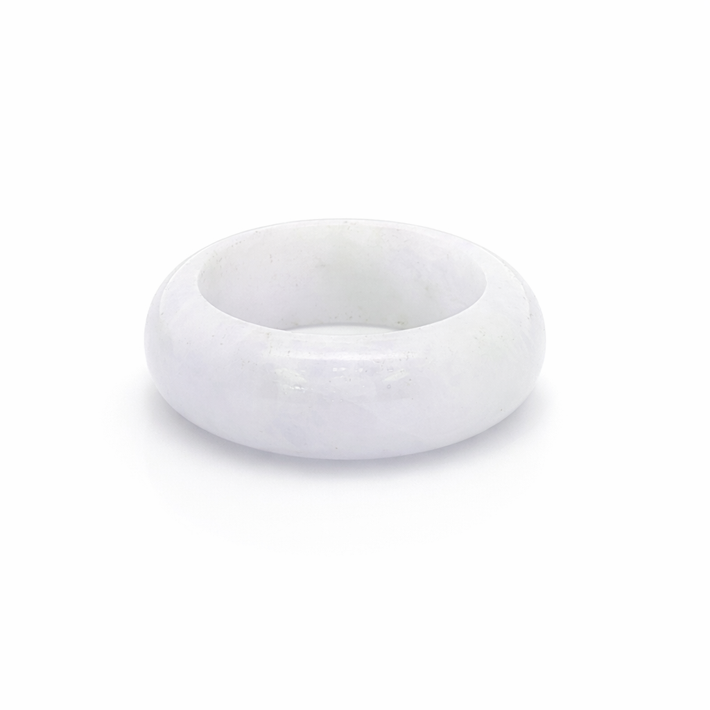 16mm A- Grade Ice Jadeite Abacus Band