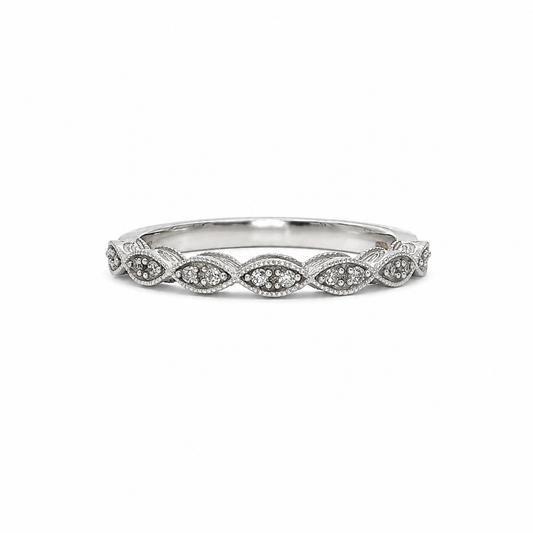 10k Gold Natural Diamond Band (0.25tcw)