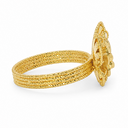 24k Prism Butterfly Ring