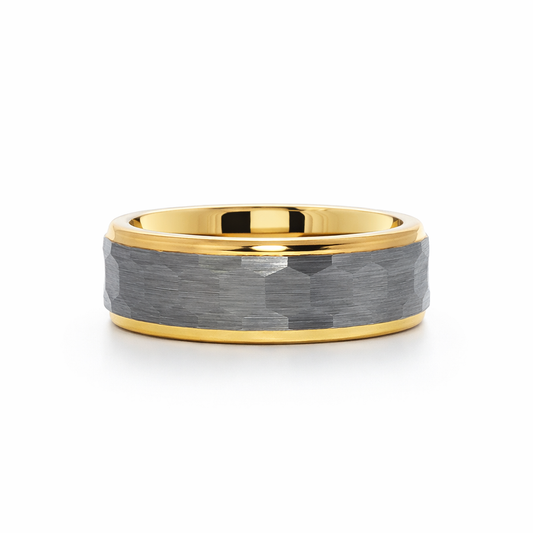 "Ambrosia" 8mm Tungsten Wedding Band (sz 10)
