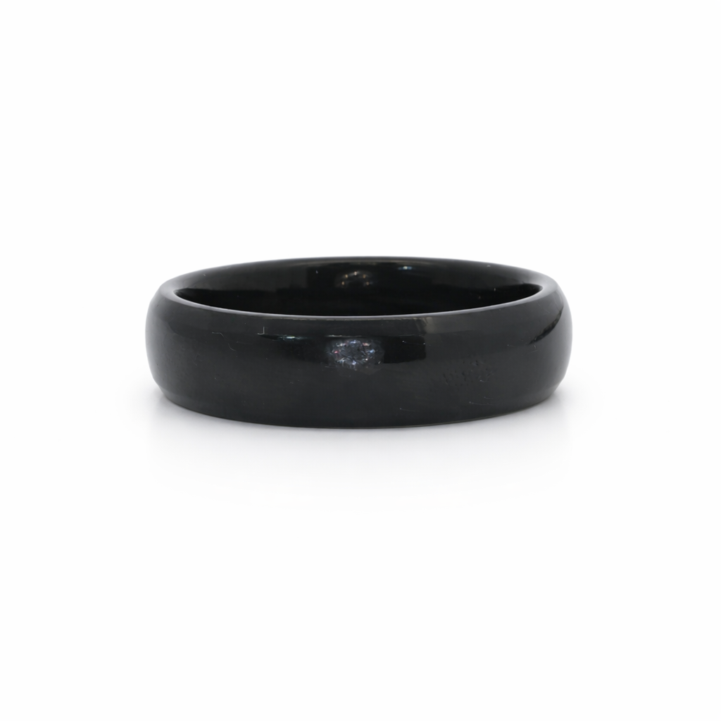 "Magnus" 6mm Tungsten Wedding Band (sz 10)