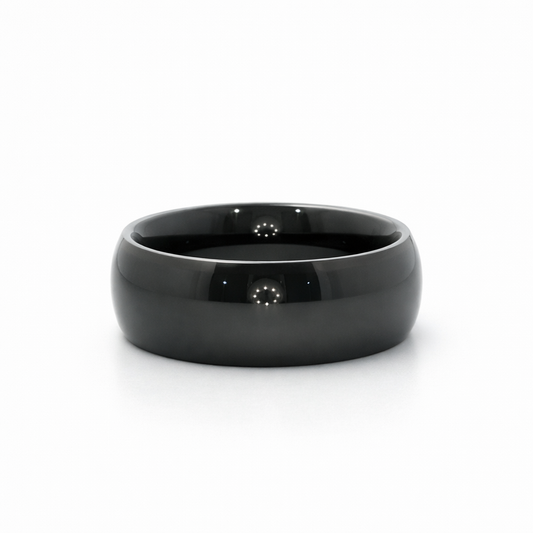 "Maximus" 8mm Tungsten Wedding Band (sz 10)