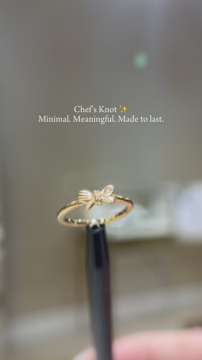 The Chef’s Knot Ring 14K Gold
