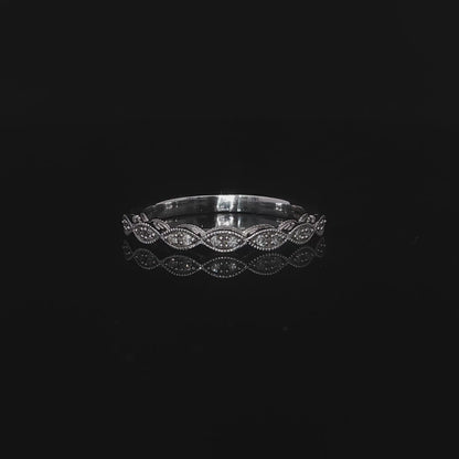 10k Gold Natural Diamond Band (0.25tcw)