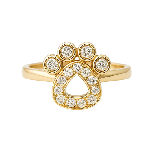 14k Gold Man's Best Friends Ring (0.40 tcw)